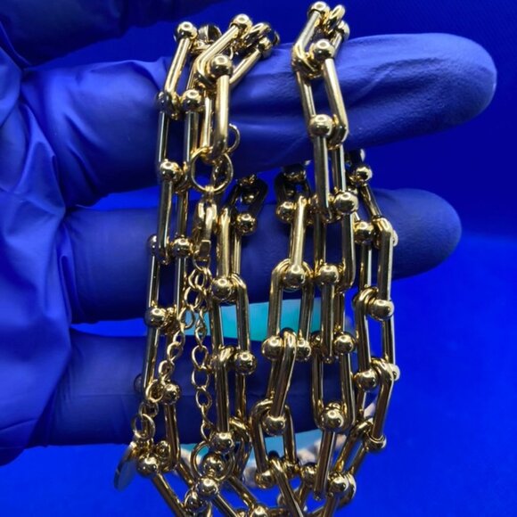 Paperclip Necklace -Bracelet Set - Picture 7 of 10